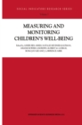 Measuring and Monitoring Children's Well-Being - eBook