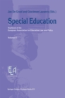 Special Education : Yearbook of the European Association for Education Law and Policy - eBook