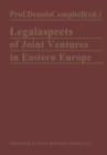 Legal Aspects of Joint Ventures in Eastern Europe - eBook