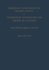 European Commission of Human Rights / Commission Europeenne des Droits de l'Homme : Documents and / et Decisions - eBook
