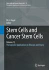 Stem Cells and Cancer Stem Cells, Volume 12 : Therapeutic Applications in Disease and Injury - eBook