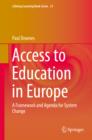 Access to Education in Europe : A Framework and Agenda for System Change - eBook