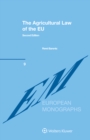 The Agricultural Law of the EU - eBook