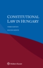 Constitutional Law in Hungary - eBook