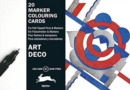 Art Deco : Marker Colouring Cards Book - Book