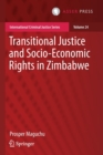 Transitional Justice and Socio-Economic Rights in Zimbabwe - Book