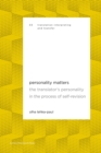 Personality Matters : The Translator's Personality in the Process of Self-Revision - Book