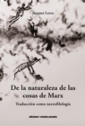 De la naturaleza de las cosas de Marx - eBook
