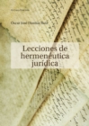 Lecciones de hermeneutica juridica - eBook