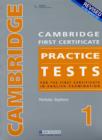 CAMBRIDGE FC PRACTICE TESTS 1REV ED TEACHER'S BOOK - Book