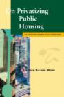 On Privatizing Public Housing - Book