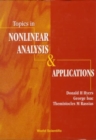 Topics in Nonlinear Analysis and Applications - Book