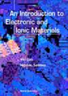 Introduction To Electronic And Ionic Materials, An - Book