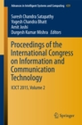 Proceedings of the International Congress on Information and Communication Technology : ICICT 2015, Volume 2 - eBook