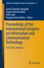 Proceedings of the International Congress on Information and Communication Technology : ICICT 2015, Volume 1 - eBook