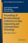 Proceedings of the International Conference on Data Engineering and Communication Technology : ICDECT 2016, Volume 1 - eBook