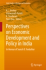 Perspectives on Economic Development and Policy in India : In Honour of Suresh D. Tendulkar - eBook