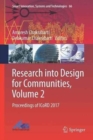 Research into Design for Communities, Volume 2 : Proceedings of ICoRD 2017 - Book