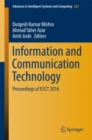 Information and Communication Technology : Proceedings of ICICT 2016 - eBook