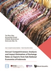 Annual Competitiveness Analysis And Impact Estimation Of Exchange Rates On Exports From Sub-national Economies Of Indonesia - eBook