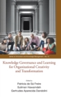 Knowledge Governance And Learning For Organizational Creativity And Transformation - Book