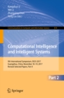 Computational Intelligence and Intelligent Systems : 9th International Symposium, ISICA 2017, Guangzhou, China, November 18-19, 2017, Revised Selected Papers, Part II - eBook