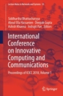 International Conference on Innovative Computing and Communications : Proceedings of ICICC 2018, Volume 1 - eBook