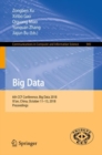 Big Data : 6th CCF Conference, Big Data 2018, Xi'an, China, October 11-13, 2018, Proceedings - eBook