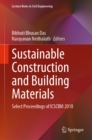 Sustainable Construction and Building Materials : Select Proceedings of ICSCBM 2018 - eBook