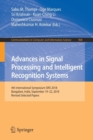 Advances in Signal Processing and Intelligent Recognition Systems : 4th International Symposium SIRS 2018, Bangalore, India, September 19-22, 2018, Revised Selected Papers - Book