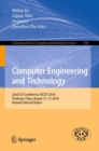 Computer Engineering and Technology : 22nd CCF Conference, NCCET 2018, Yinchuan, China, August 15-17, 2018, Revised Selected Papers - eBook