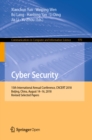 Cyber Security : 15th International Annual Conference, CNCERT 2018, Beijing, China, August 14-16, 2018, Revised Selected Papers - eBook