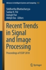 Recent Trends in Signal and Image Processing : Proceedings of ISSIP 2018 - Book