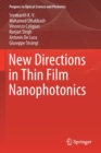New Directions in Thin Film Nanophotonics - Book