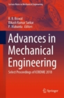 Advances in Mechanical Engineering : Select Proceedings of ICRIDME 2018 - Book