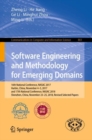 Software Engineering and Methodology for Emerging Domains : 16th National Conference, NASAC 2017, Harbin, China, November 4-5, 2017, and 17th National Conference, NASAC 2018, Shenzhen, China, November - Book