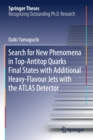 Search for New Phenomena in Top-Antitop Quarks Final States with Additional Heavy-Flavour Jets with the ATLAS Detector - Book