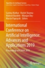 International Conference on Artificial Intelligence: Advances and Applications 2019 : Proceedings of ICAIAA 2019 - eBook
