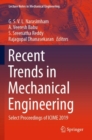 Recent Trends in Mechanical Engineering : Select Proceedings of ICIME 2019 - Book