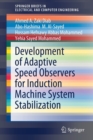 Development of Adaptive Speed Observers for Induction Machine System Stabilization - Book