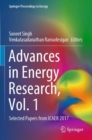 Advances in Energy Research, Vol. 1 : Selected Papers from ICAER 2017 - Book
