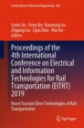 Proceedings of the 4th International Conference on Electrical and Information Technologies for Rail Transportation (EITRT) 2019 : Novel Traction Drive Technologies of Rail Transportation - eBook