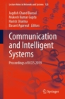 Communication and Intelligent Systems : Proceedings of ICCIS 2019 - eBook