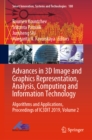 Advances in 3D Image and Graphics Representation, Analysis, Computing and Information Technology : Algorithms and Applications, Proceedings of IC3DIT 2019, Volume 2 - eBook
