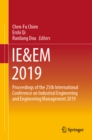IE&EM 2019 : Proceedings of the 25th International Conference on Industrial Engineering and Engineering Management 2019 - eBook