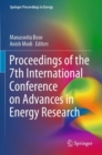Proceedings of the 7th International Conference on Advances in Energy Research - Book