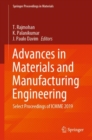 Advances in Materials and Manufacturing Engineering : Select Proceedings of ICMME 2019 - eBook