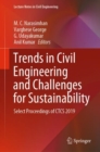 Trends in Civil Engineering and Challenges for Sustainability : Select Proceedings of CTCS 2019 - eBook