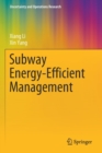 Subway Energy-Efficient Management - Book