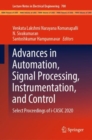 Advances in Automation, Signal Processing, Instrumentation, and Control : Select Proceedings of i-CASIC 2020 - Book
